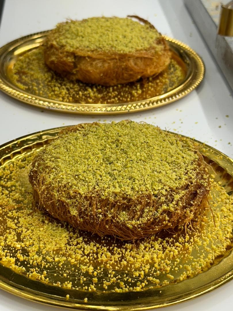 Kunafa au pistache