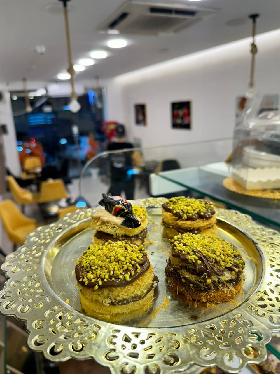 Kunafa chocolat pistache 