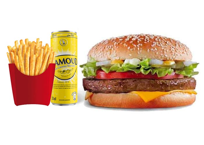 Menu Cheese Burger