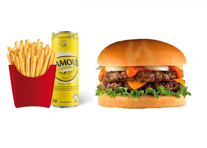 Menu Double Cheese