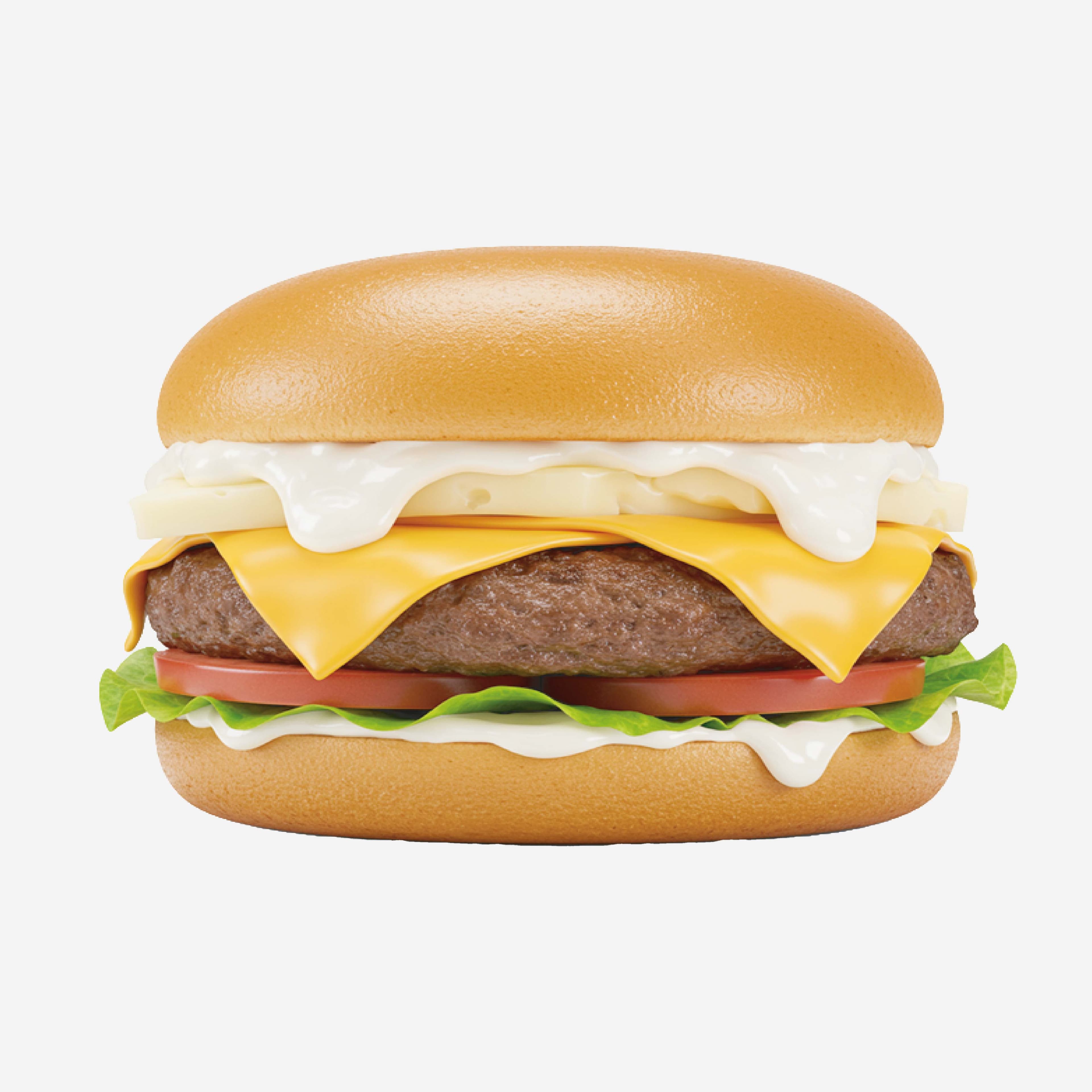 3 Cheeses Burger