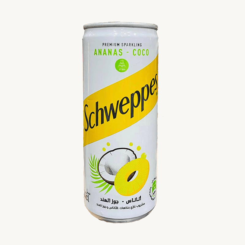 Schweppes ananas coco
