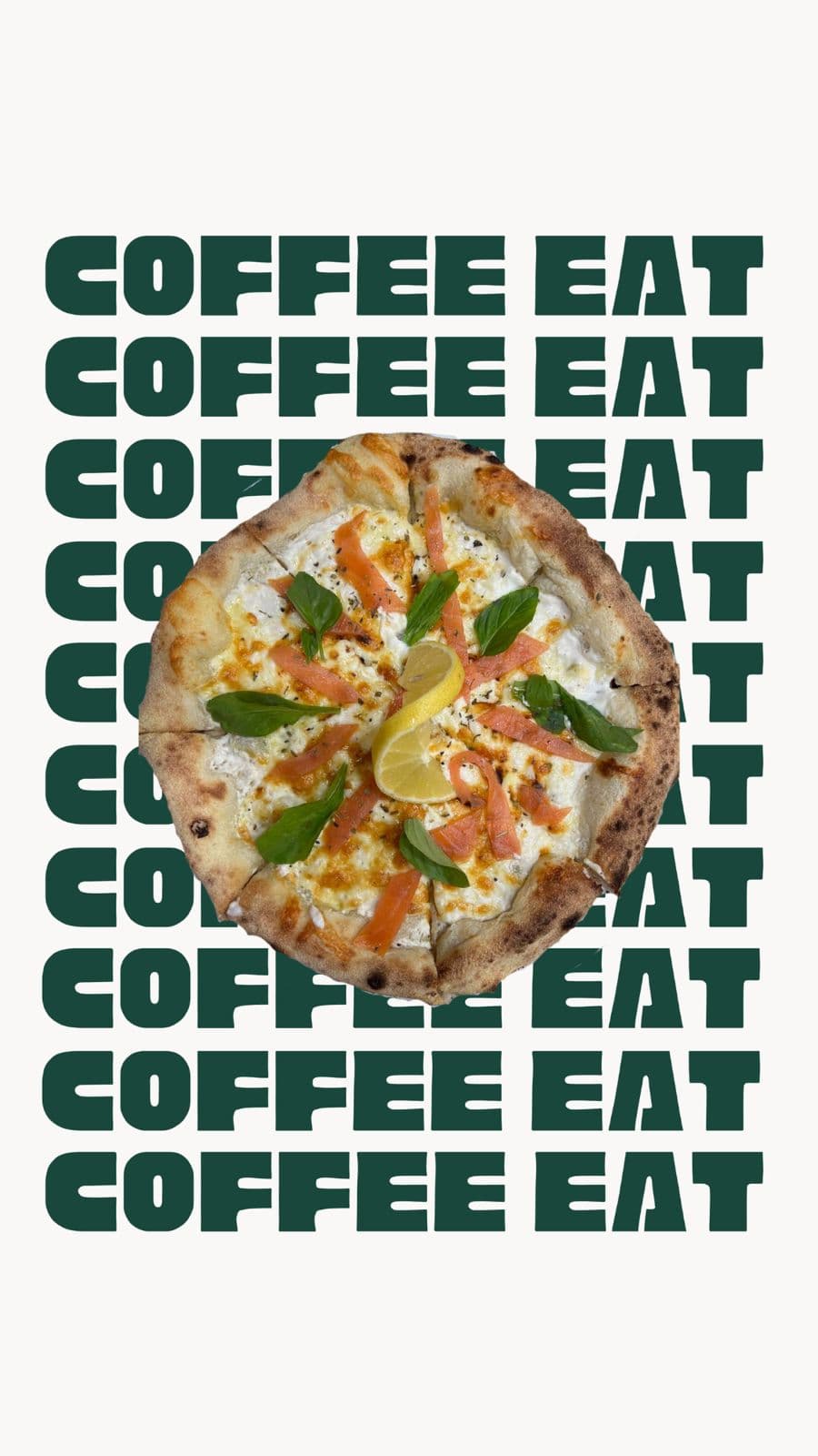 Pizza Salomon creamy