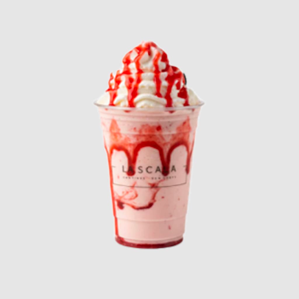 Strawberry Cream Frappé