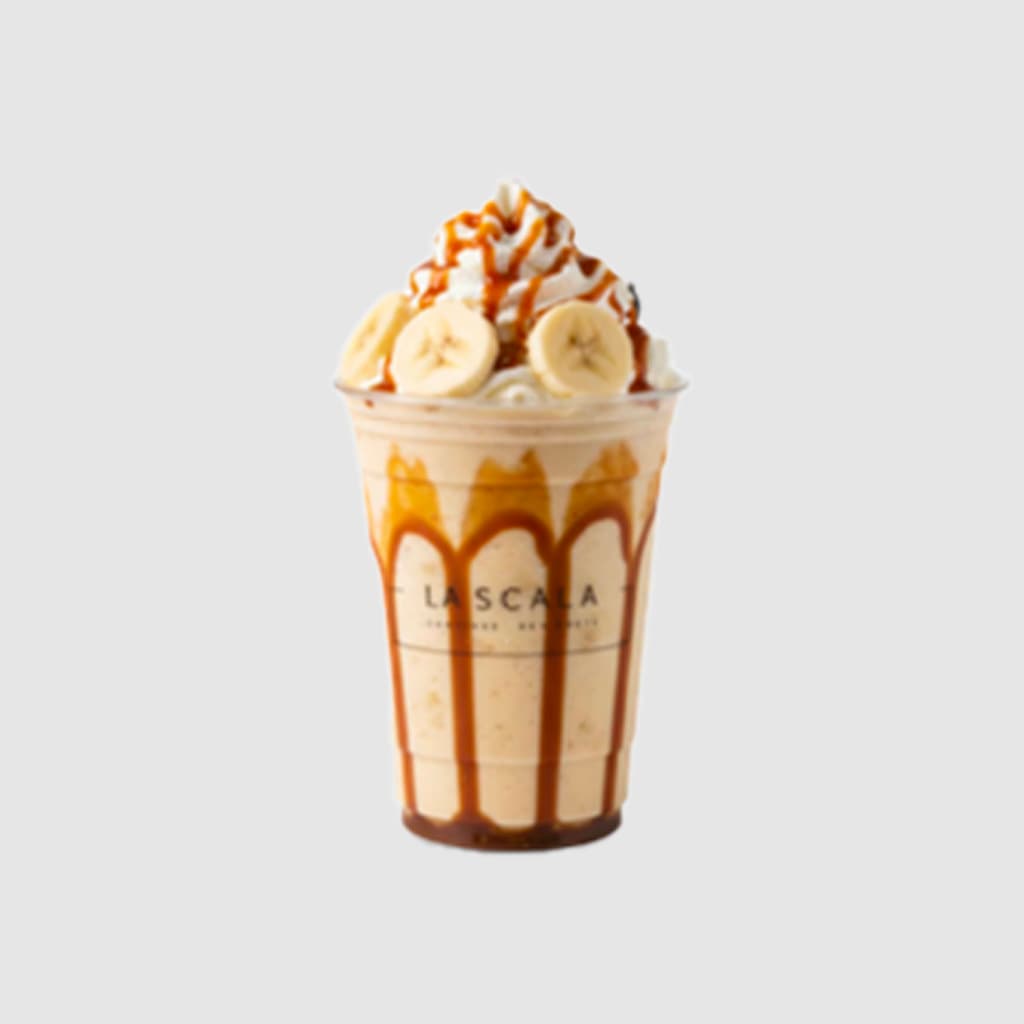 Banana Caramel Frappé
