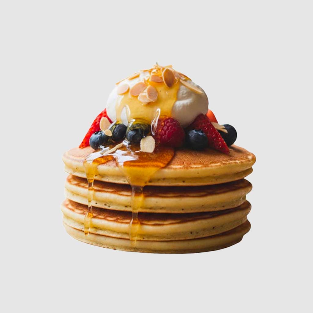 Berry Honey Pancakes