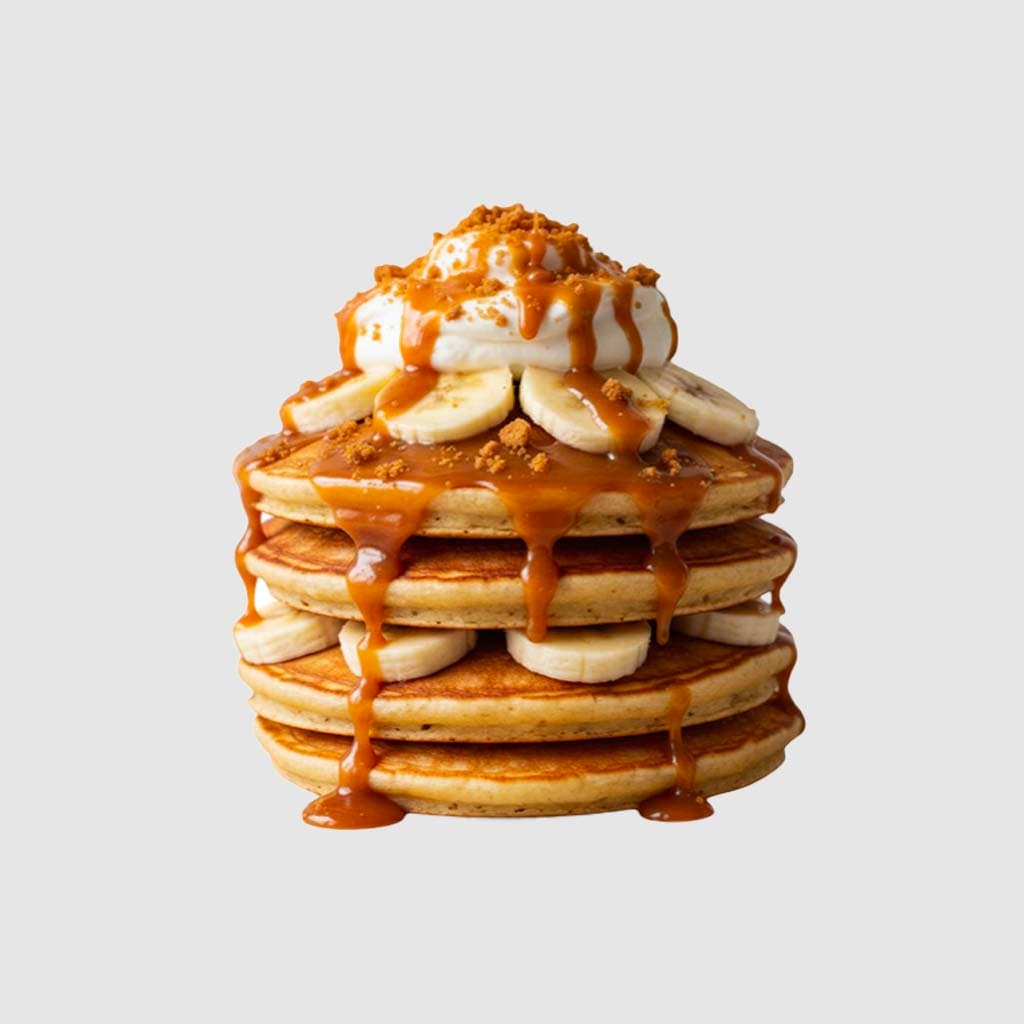 Banoffee Crunch Pancakes