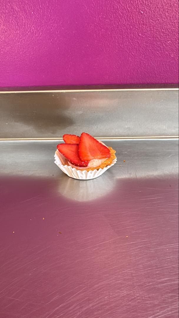 Mini tarte au fraises