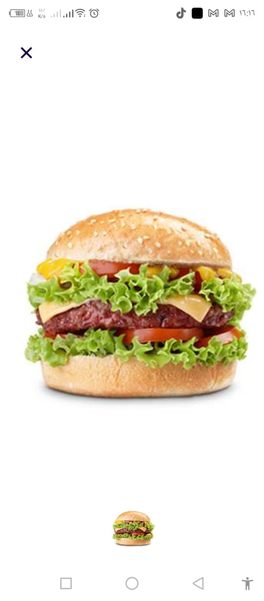 Cheeseburger Viande