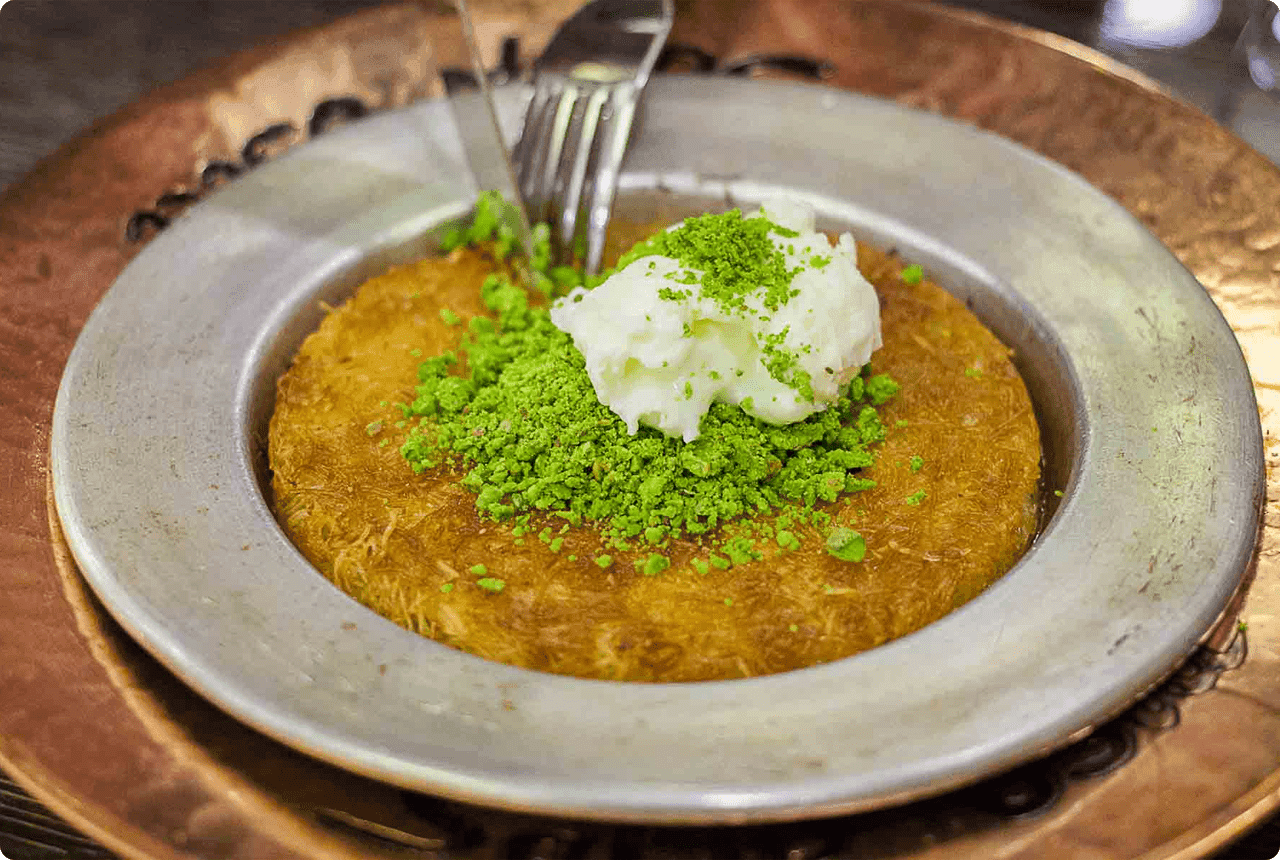 قشطة و عسل