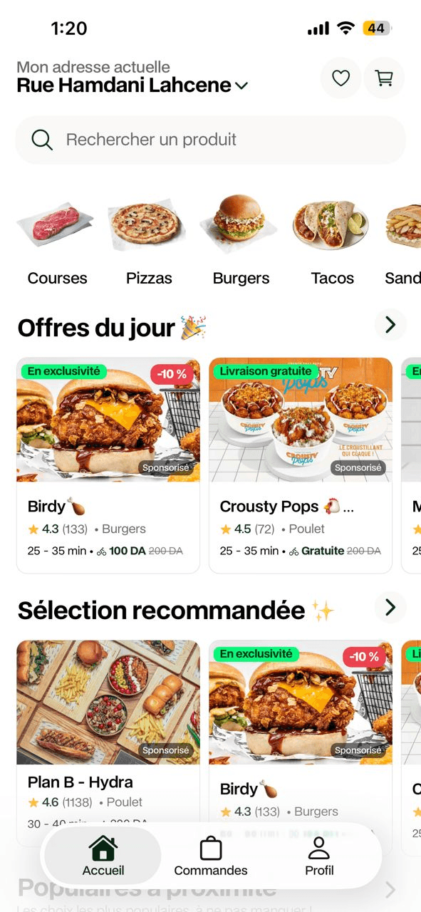 Fast App screenshot