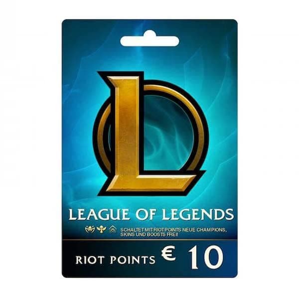 League Of Legends ( 10 EURO )
