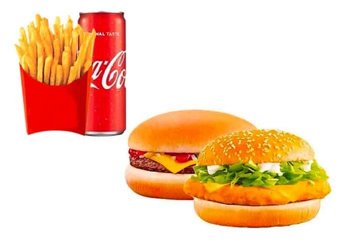 Menu Duo F1 Le Cheese & Le Mc Chicken