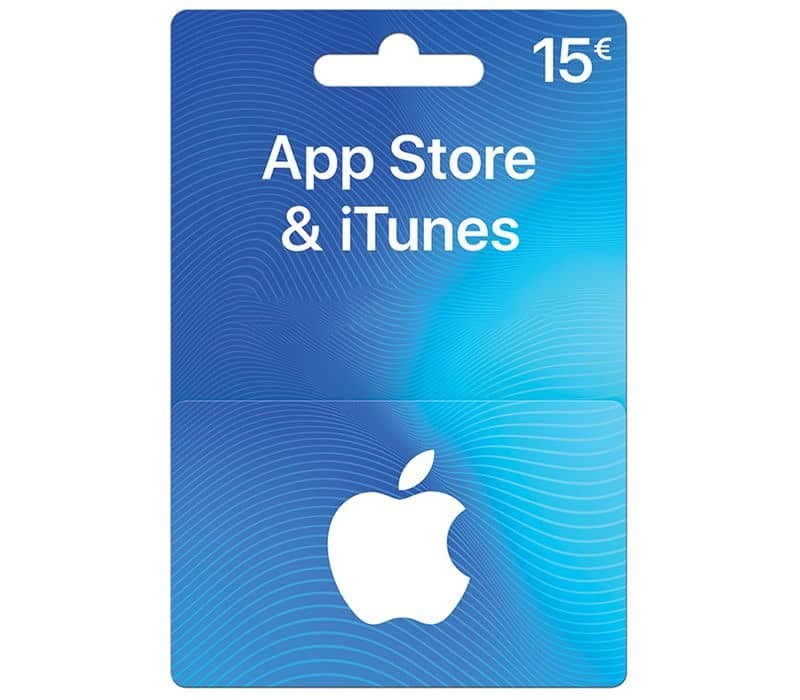 App Store ITunes ( 15 EURO )