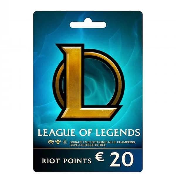 League Of Legends RP ( 20 EURO )