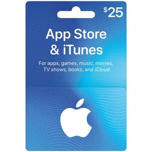 Carte App Store 25 Euro