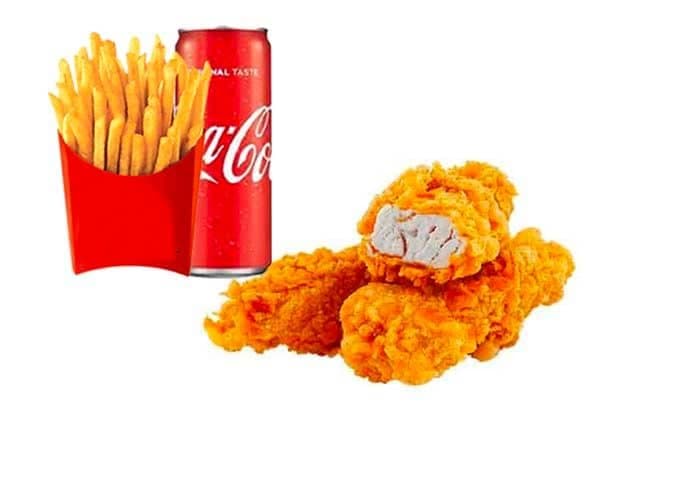 Menu Tenders ( 3 Pcs )