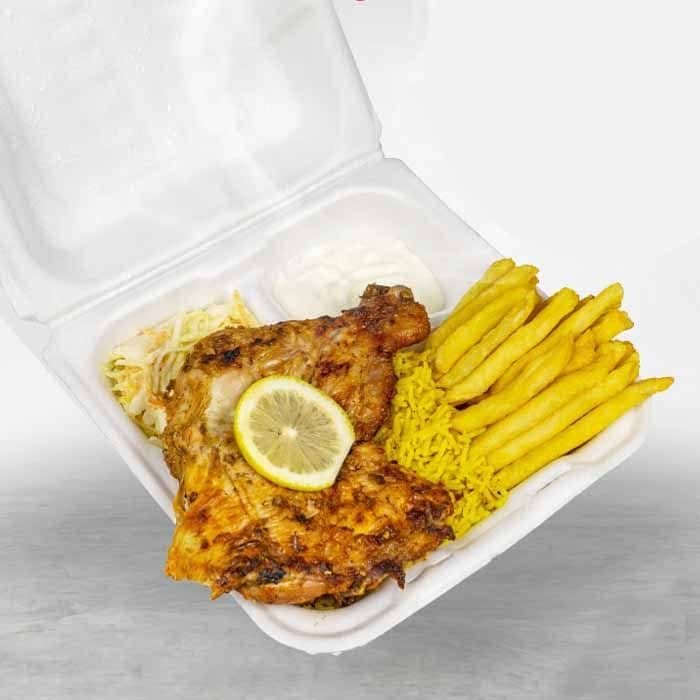 Plat Poulet à la braise