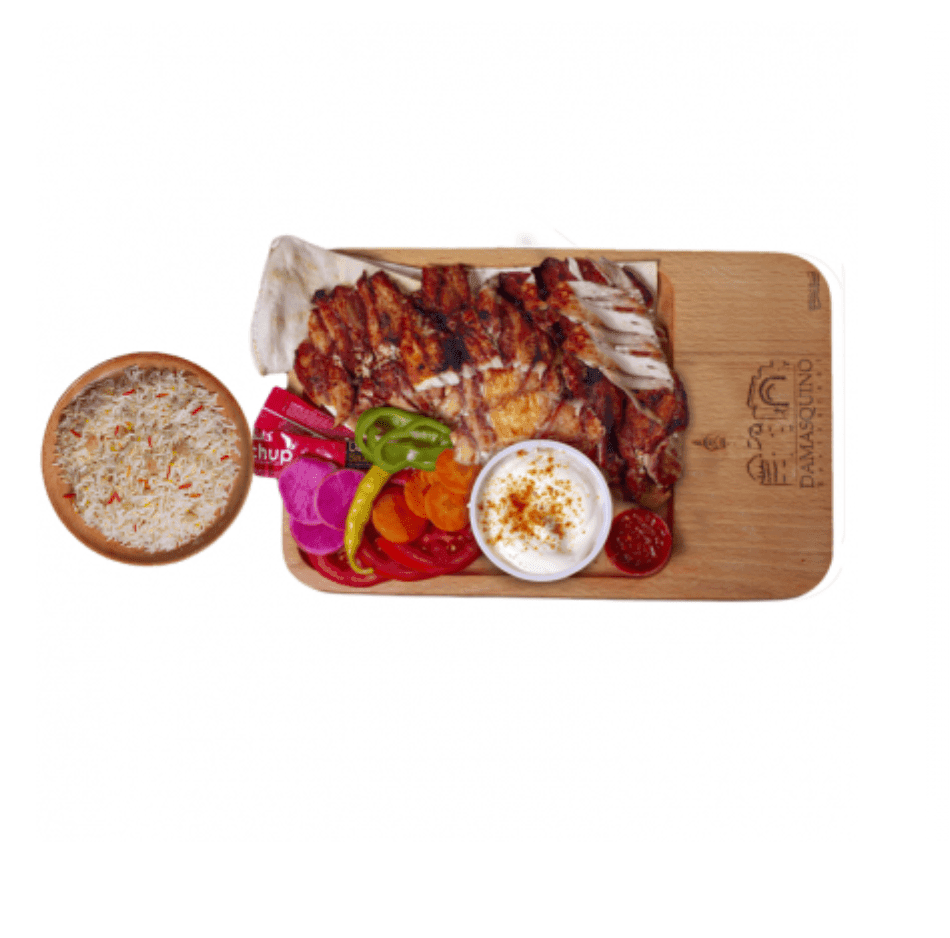 Plat damasrice poulet