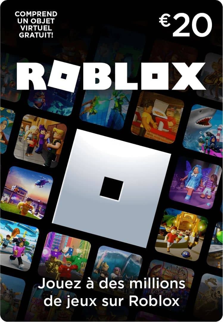 ROBLOX 20 euro ou dollar