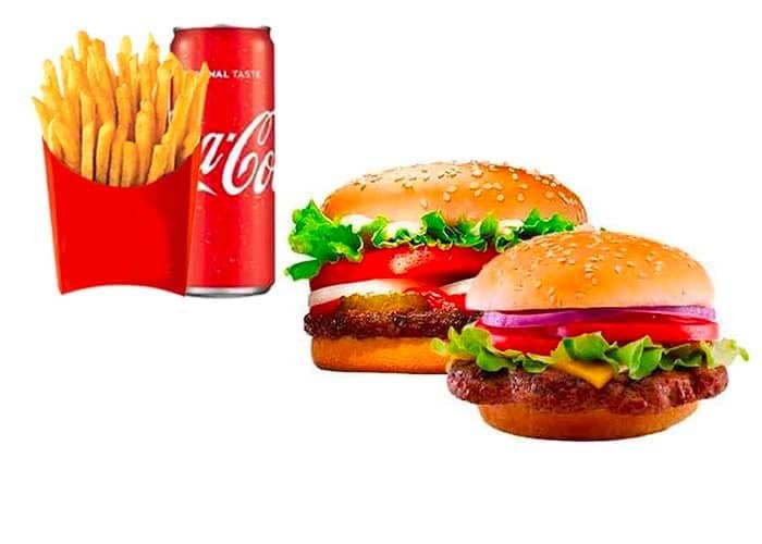 Menu Duo F8 Le Deluxe & Le Whooper
