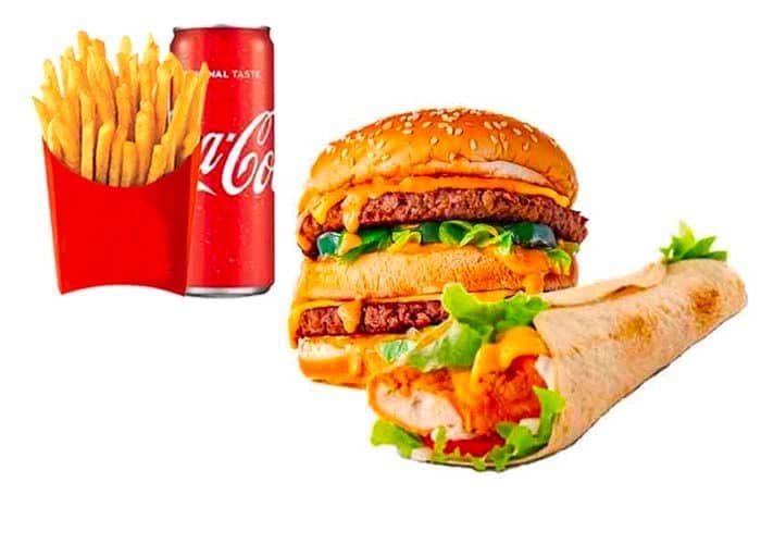 Menu Duo F11 Le Wrap Tenders & Le Big Mac