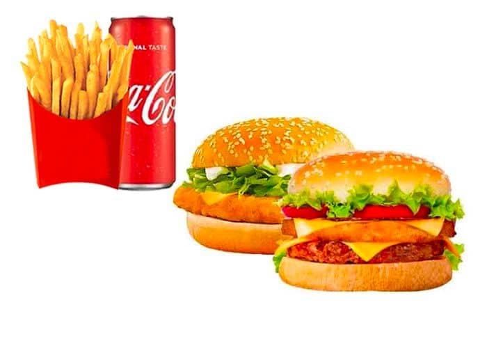 Menu Duo F4 Le Mc Chicken & Le Chicken Beef