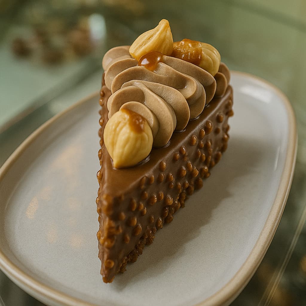Plaisir sucré chocolat et noisette