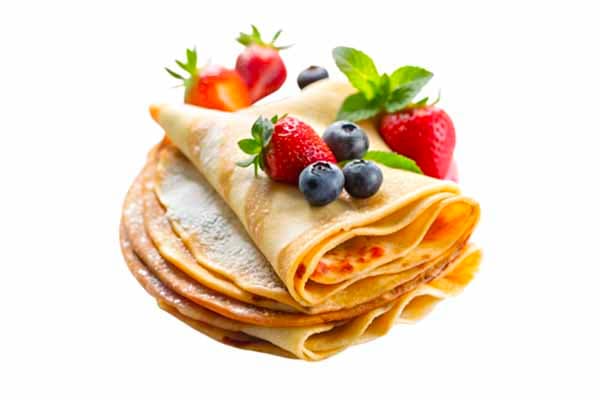Crêpe aux fruits