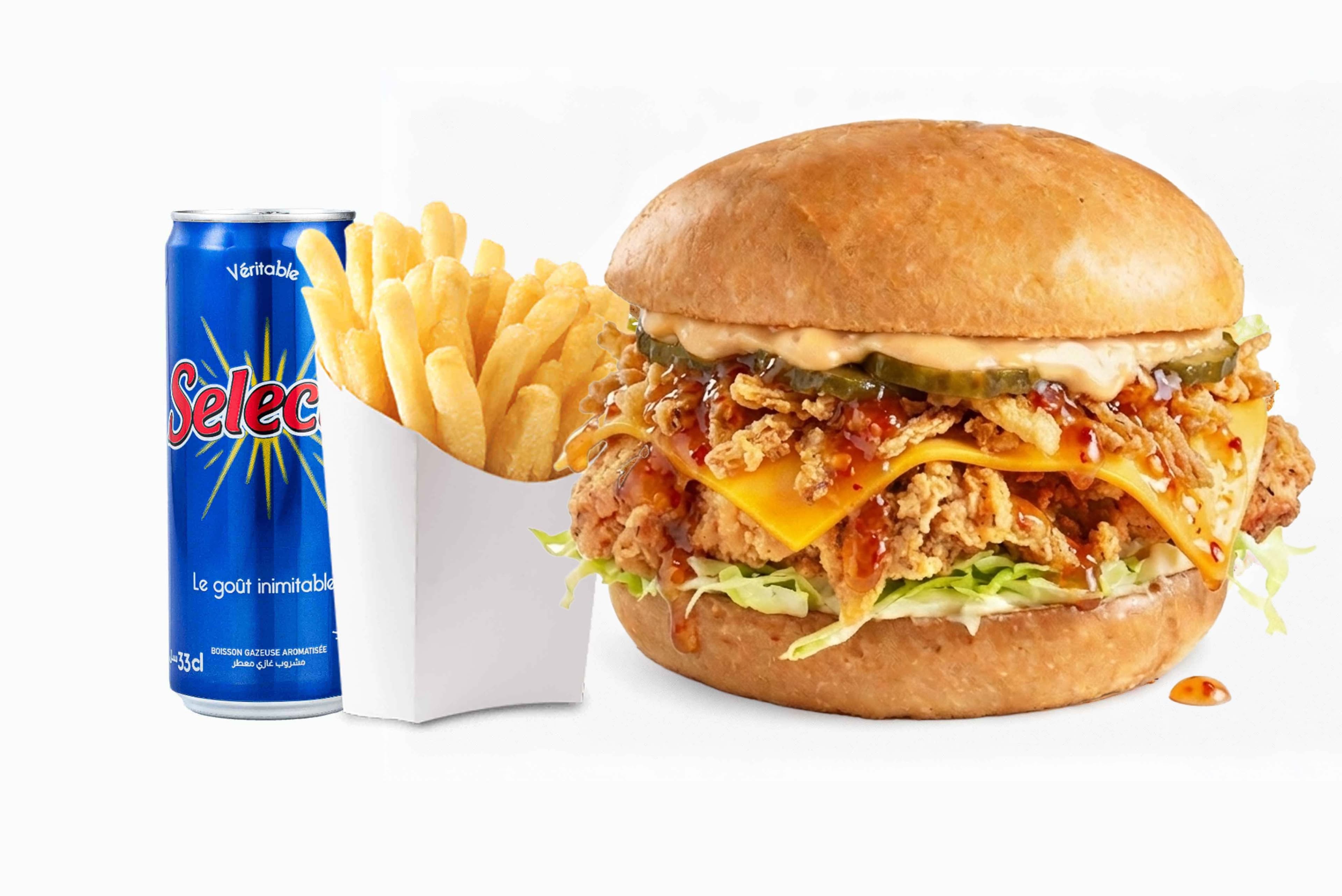 Formule Burger Hot 🌶️