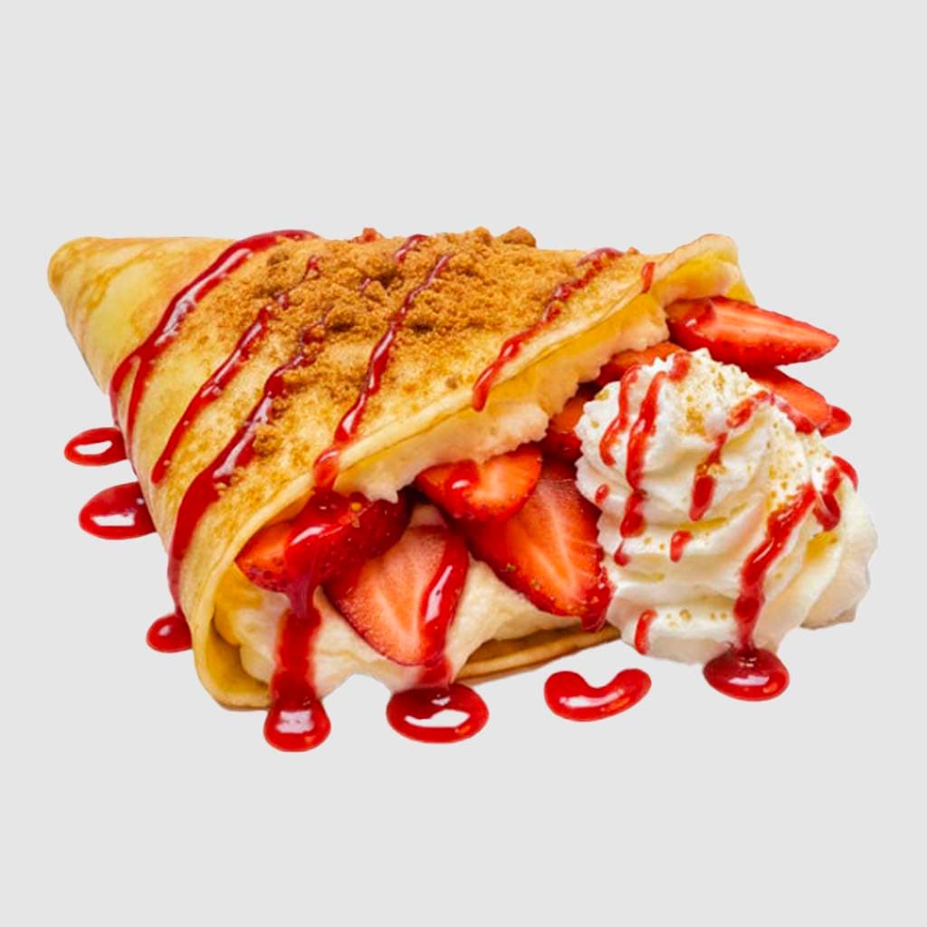 Crêpe Fraise-Cheesecake