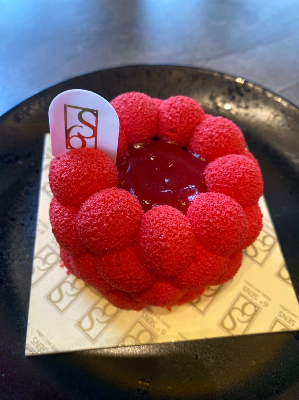 Trompe l'œil framboise