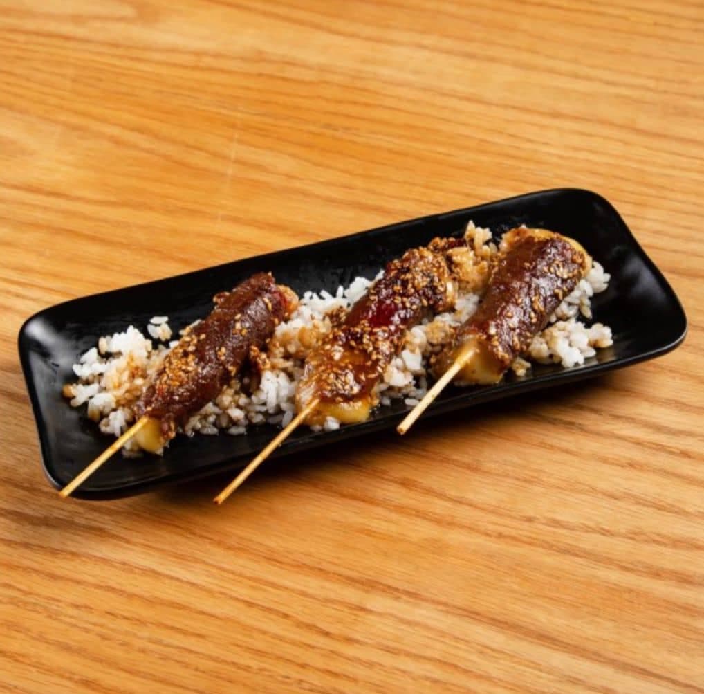 🍢 Yakitori boeuf fromage x3