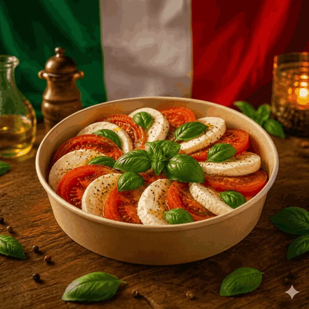 Salade tomate mozzarella