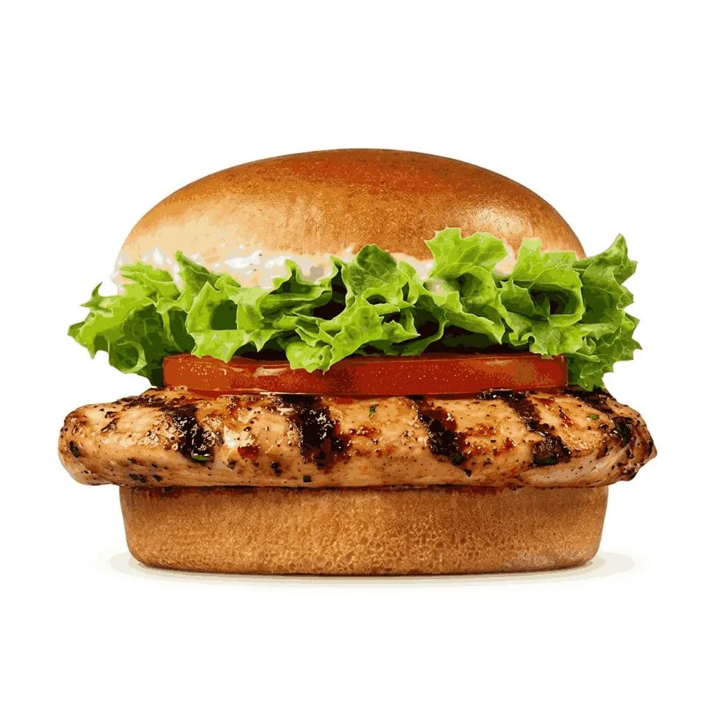 Fire Grilled Chicken Burger