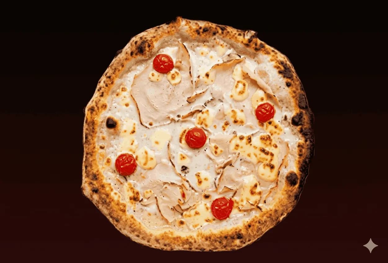 Pizza Poulet fumé