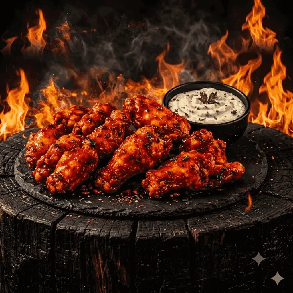 Hot Wings Honey BBQ