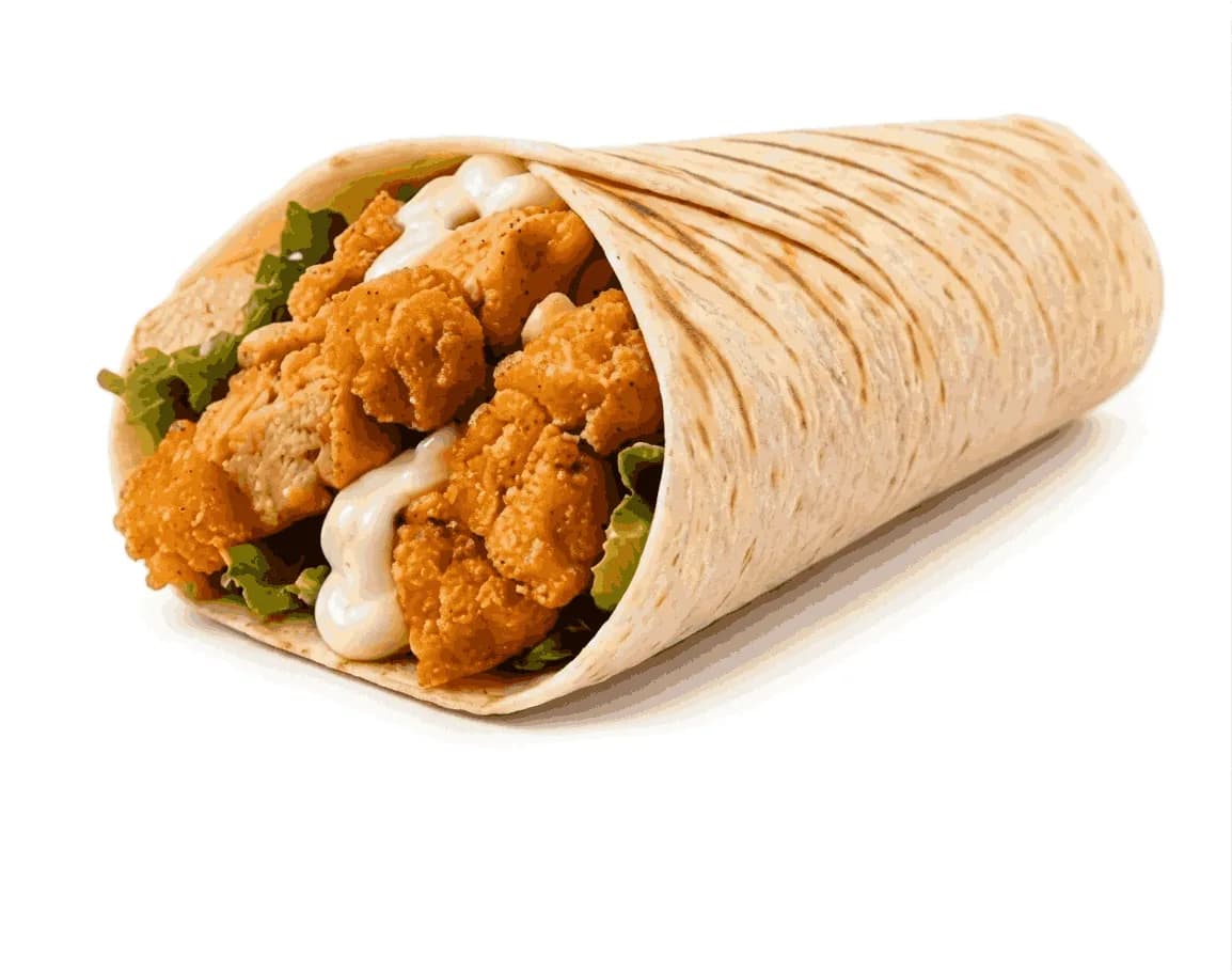 Tacos poulet pané