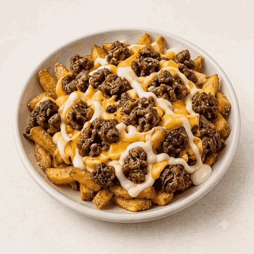 Poutine steak haché