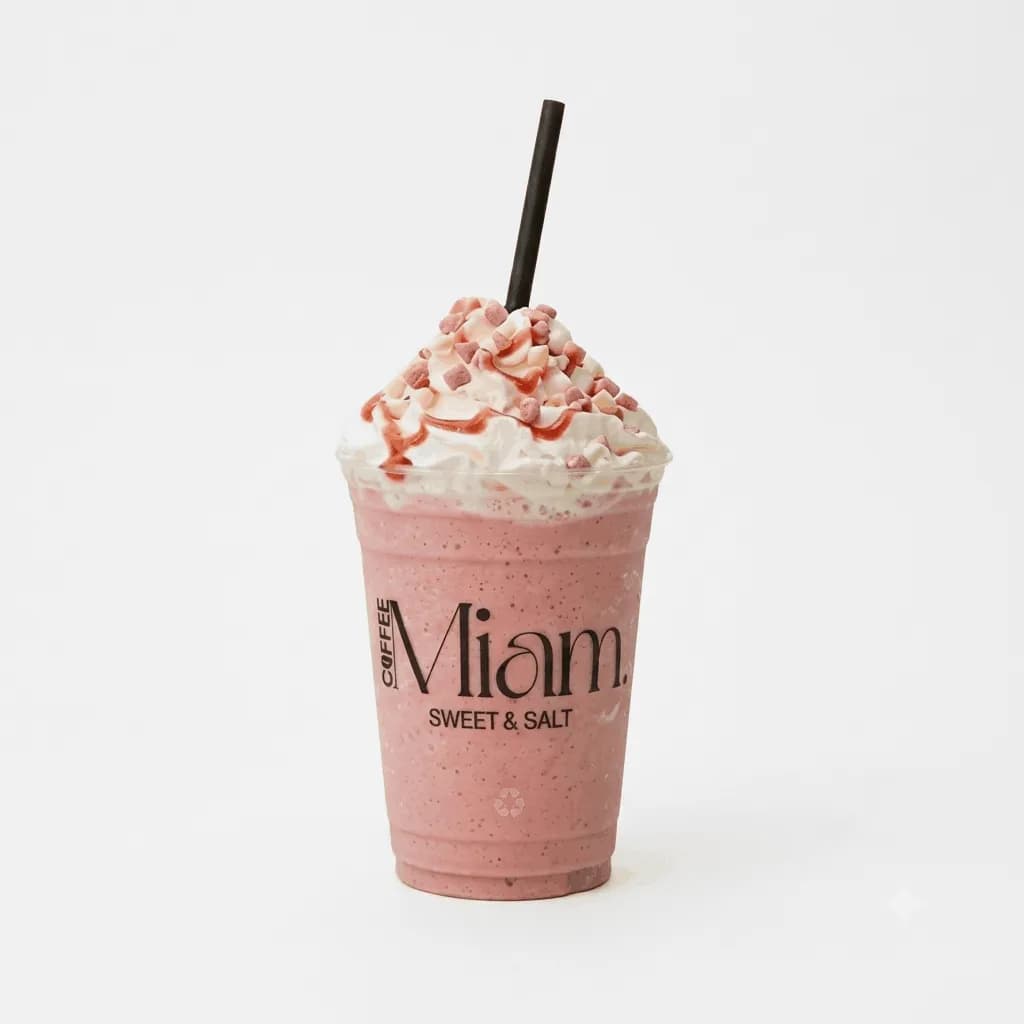 Frappé Fraise