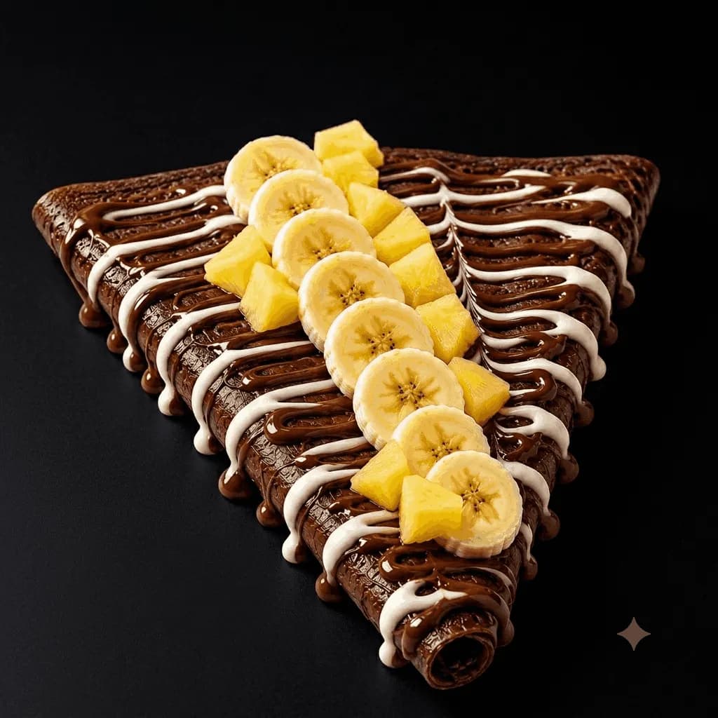 Crêpe Banane Ananas