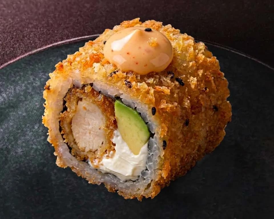 California Crunchy Poulet Avocat Fromage x8