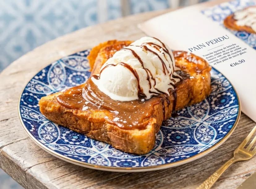 Brioche perdu Caramel Beurre salé