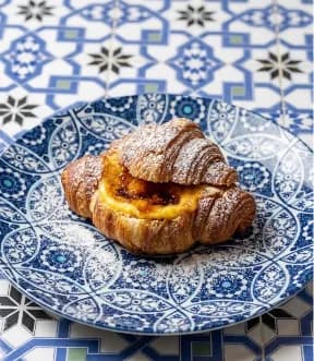 Croissant façon crème brûlée