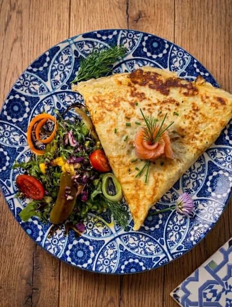 Crêpes au saumon