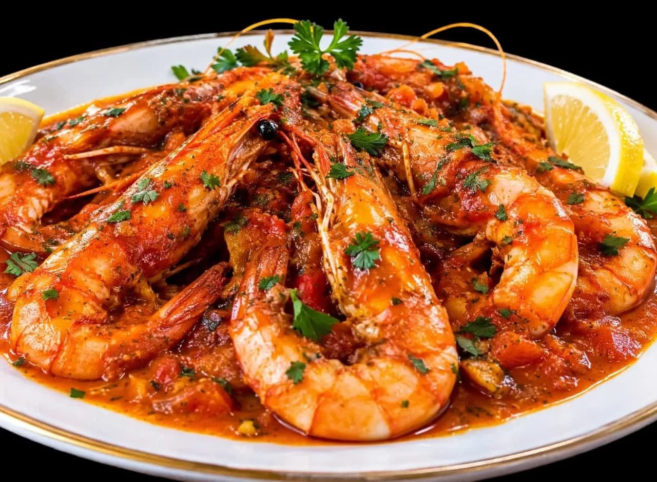 Crevettes Royales en Sauce 2prs