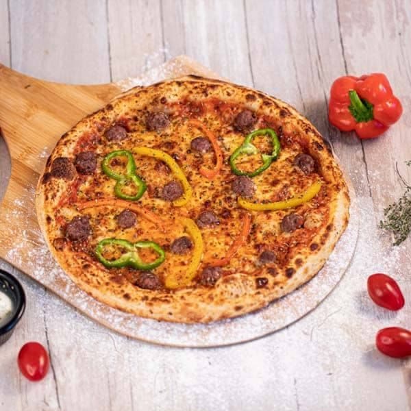 Pizza Steack & cheese