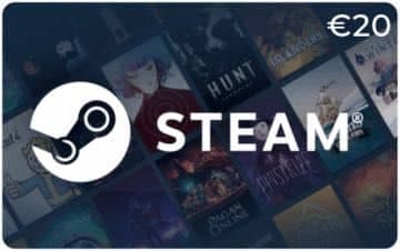 STEAM 20€ ou dollar