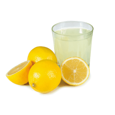 Jus de citron à la menthe
