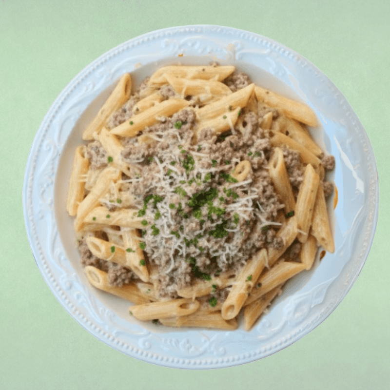 Penne Viande haché